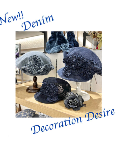 Decoration Desire 帽子☆新品未使用 - asca.edu.do